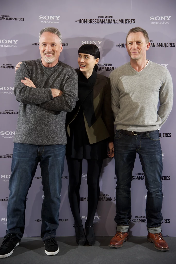 David Fincher, Rooney Mara i Daniel Graig