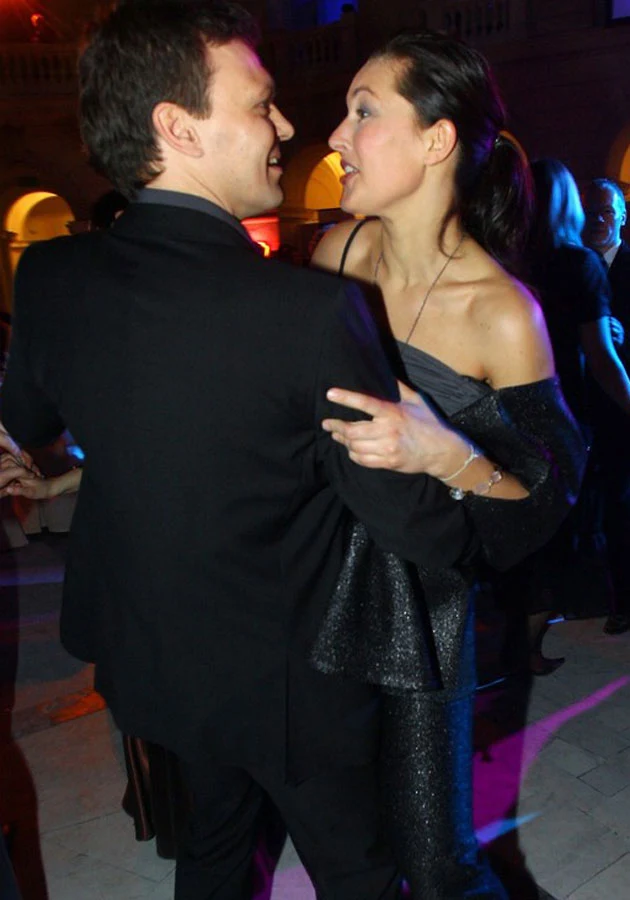 Beata Sadowska z partnerem w 2007 roku. Beata Sadowska z partnerem w 2007 roku.