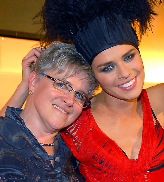 Natasza Urbańska z mamą