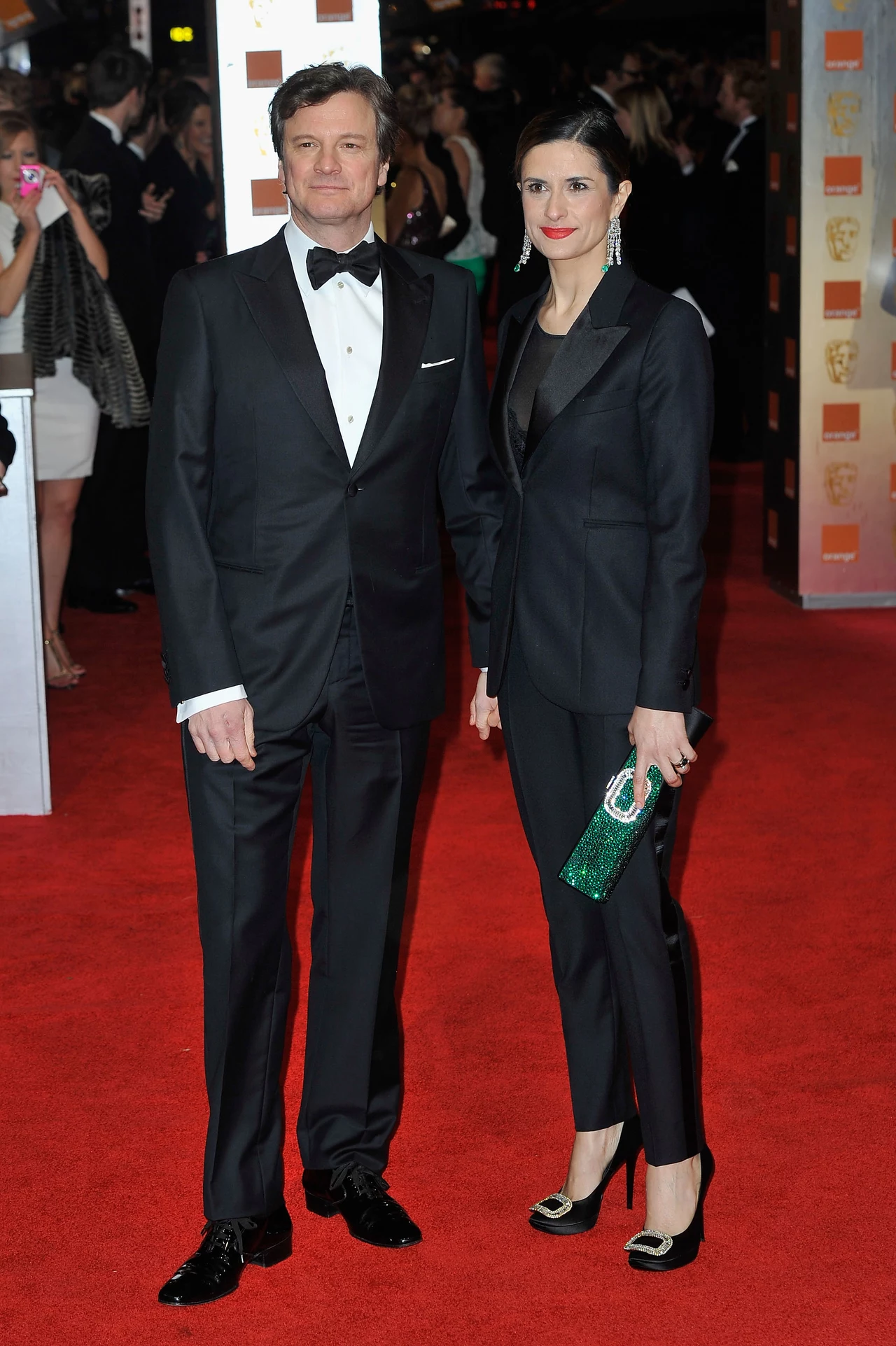 Colin Firth i Livia Giuggioli Colin Firth i Livia Giuggioli