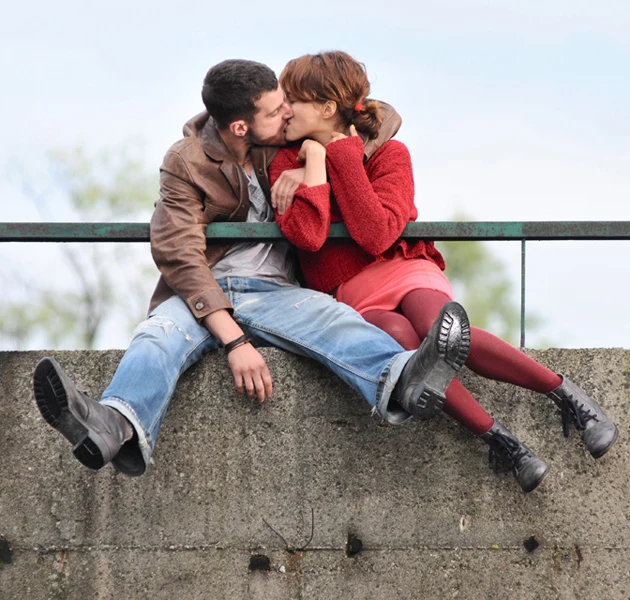 Ola Hamkało i Antek Pawlicki w filmie "Big Love" Ola Hamkało i Antek Pawlicki w filmie "Big Love"