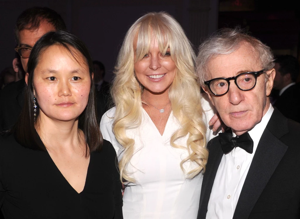 Soon-Yi Previn, Lindsay Lohan, Woody Allen Soon-Yi Previn, Lindsay Lohan, Woody Allen