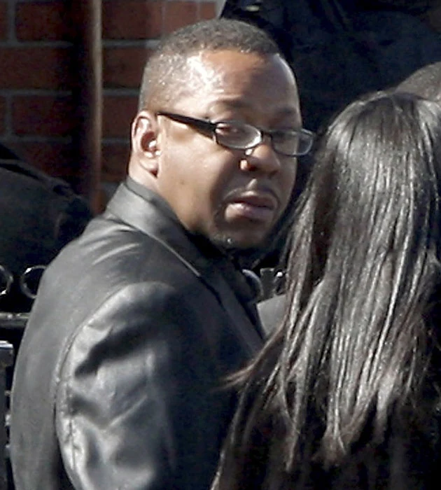 Bobby Brown na pogrzebie Whitney Houston