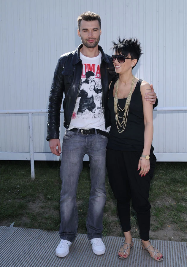 Paulla z ukochanym. Paulla z ukochanym.