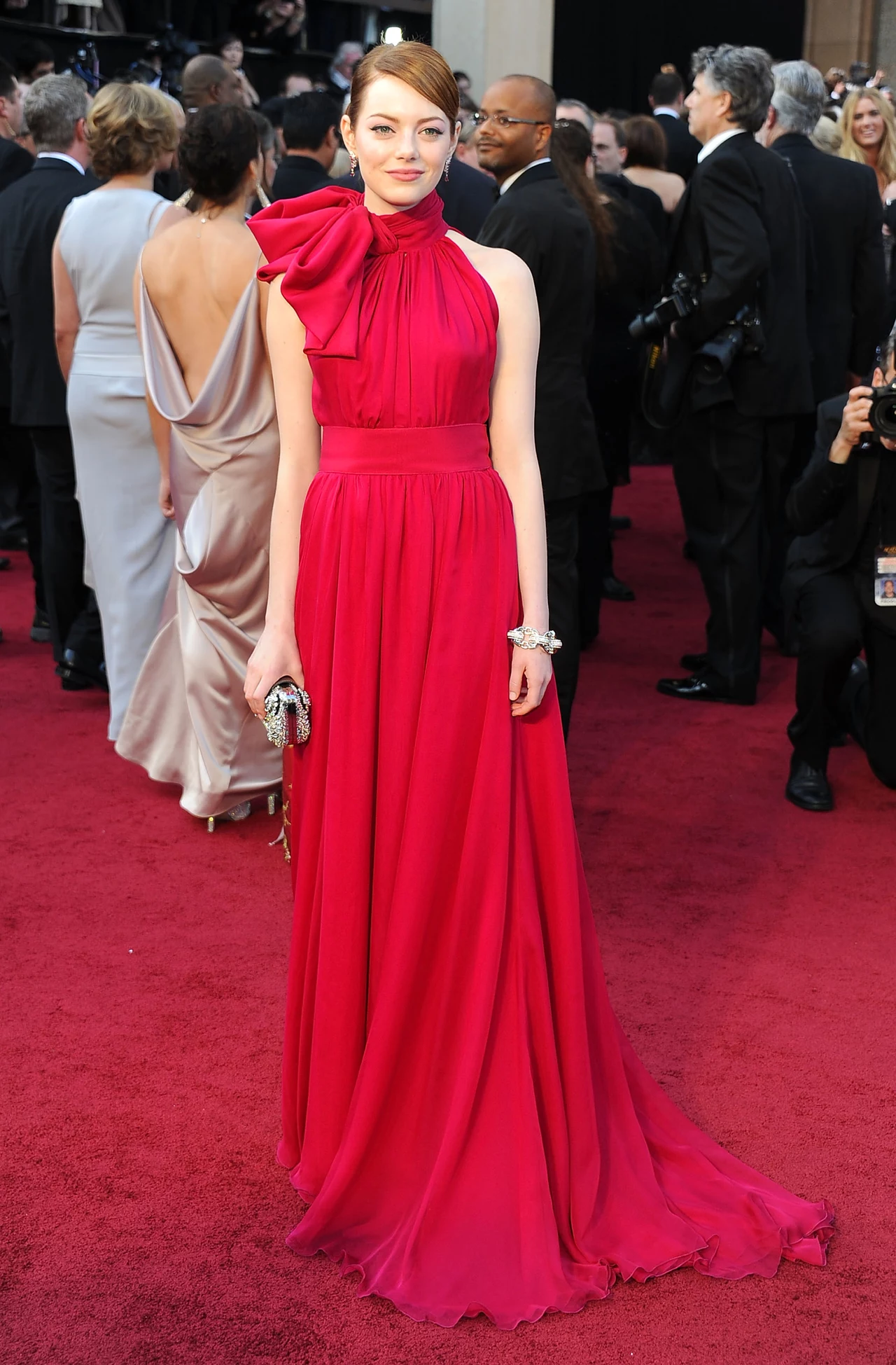 Emma Stone w sukni Giambattista Valli