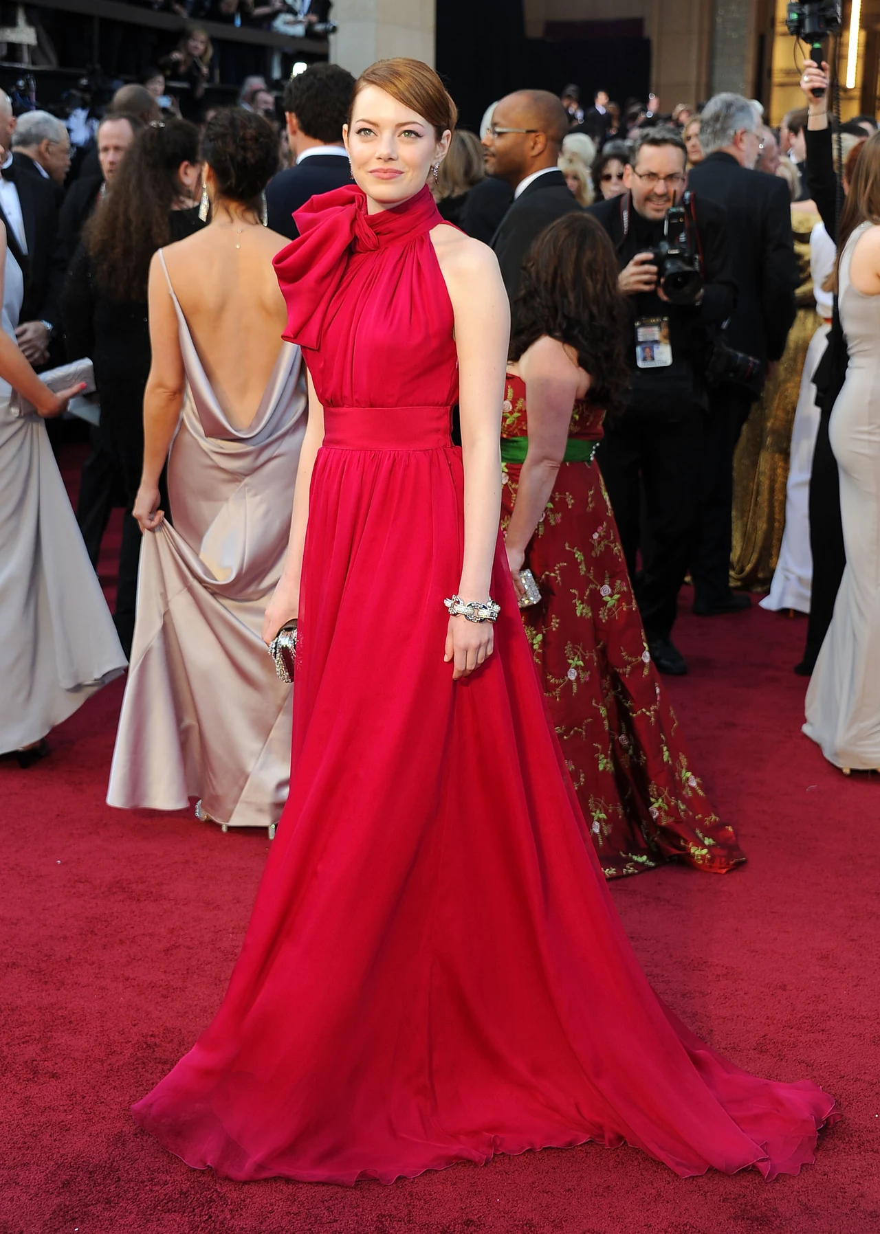 Emma Stone w sukni Giambattista Valli