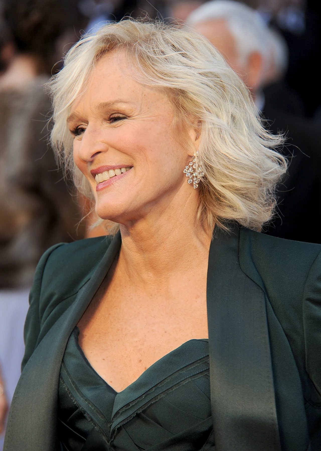 Fryzura podczas oscarowej nocy - Glenn Close Fryzura podczas oscarowej nocy - Glenn Close
