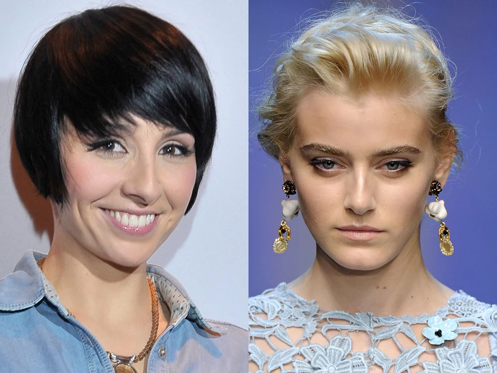 Kreska gruba i prosta - Tatiana Okupnik i modelka ma pokazie Dolce&Gabbana
