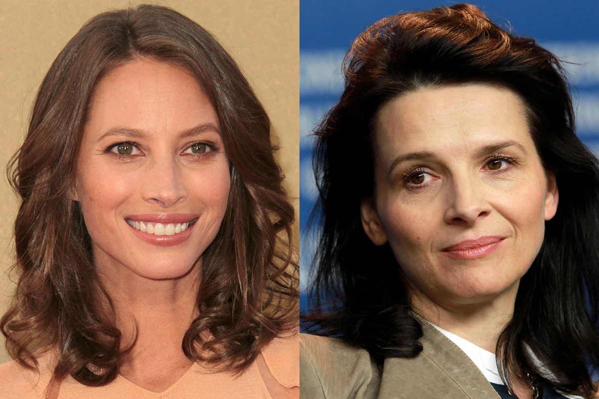 Christy Tutlington i Juliette Binoche Christy Tutlington i Juliette Binoche