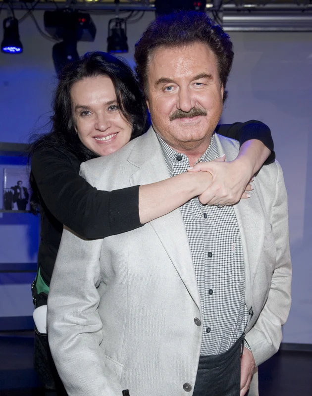 Krzysztof Krawczyk z żoną Ewą