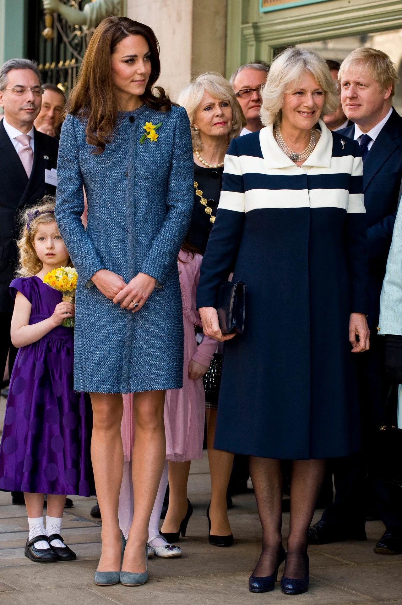 Księżna Catherine z księżną Camillą