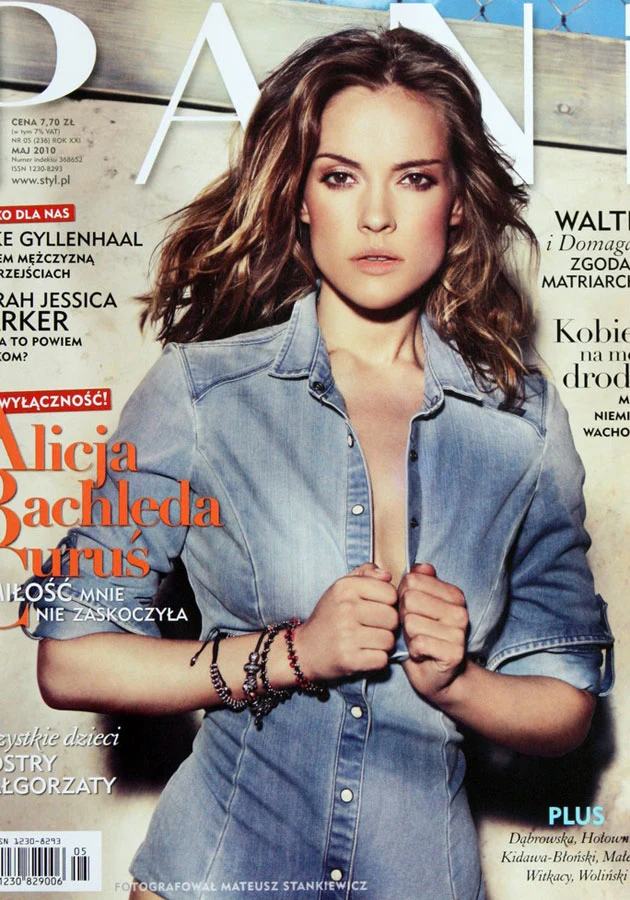 O związku z Colinem Alicja opowiadała w polskiej prasie. Tutaj: na okładce "Pani".