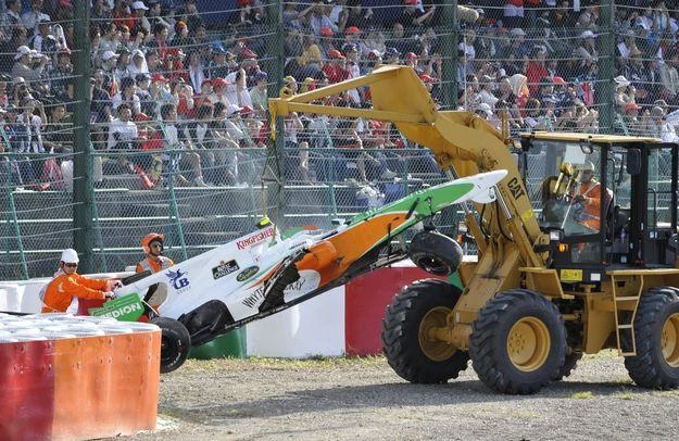 W minionym sezonie Liuzzi ze zmiennym szczęściem jeździł w Force India W minionym sezonie Liuzzi ze zmiennym szczęściem jeździł w Force India