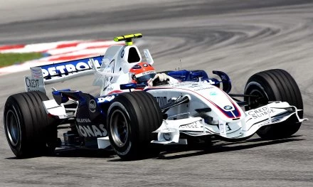 Robert Kubica na torze Sepang