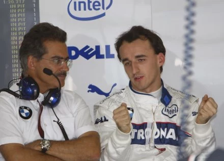 Mario Theissen i Robert Kubica