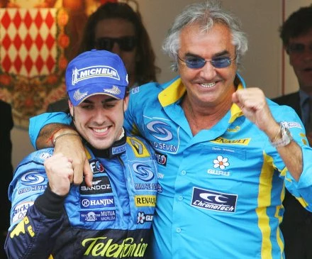 Fernando Alonso i Flavio Briatore