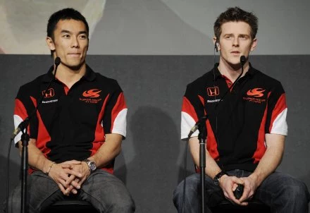 Takuma Sato i Anthony Davidson