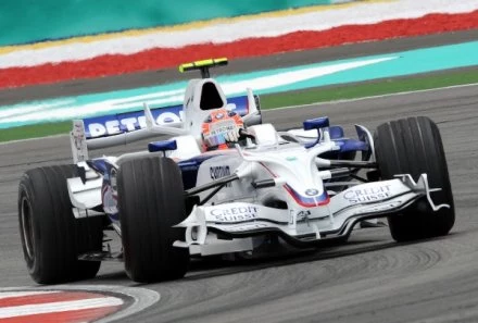 Robert Kubica na torze Sepang