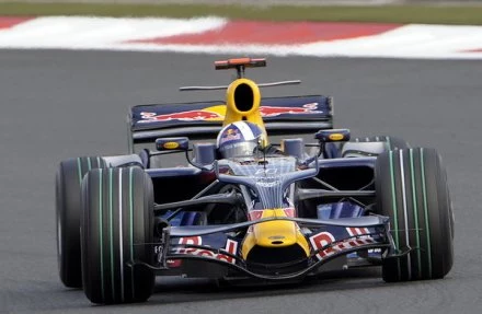 David Coulthard w akcji David Coulthard w akcji