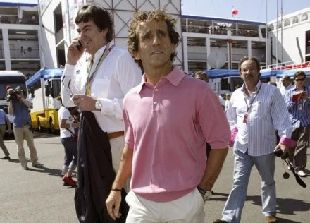 Alain Prost w wyobraźni już widział wielki tor F1 obok Disneylandu