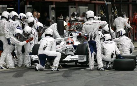 Załoga BMW-Sauber tym razem dobrze się spisała