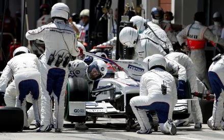 Praca BMW Sauber przyniosła efekty