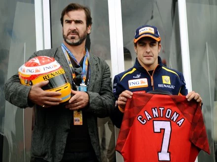 Eric Cantona raczej nie pomoże Fernando Alonso Eric Cantona raczej nie pomoże Fernando Alonso