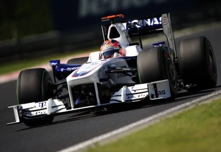 Robert Kubica na torze  Hungaroring