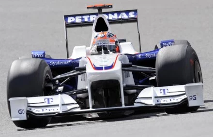 Za kierownicą Robert Kubica Za kierownicą Robert Kubica