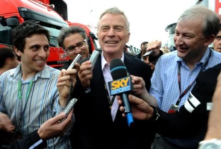 Prezydent FIA Max Mosley