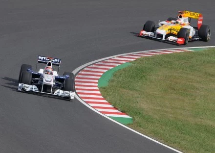 Robert Kubica i Fernando Alonso. Tym razem to Hiszpan jeździł szybciej