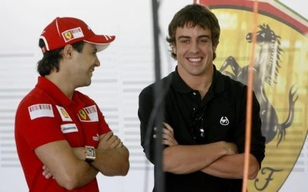 Felipe Massa i Fernando Alonso