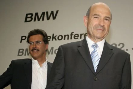 Mario Theissen (L) i Peter Sauber