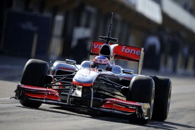 Jenson Button za sterami McLarena