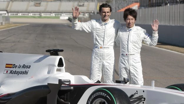 Pedro de la Rosa i Kamui Kobayashi