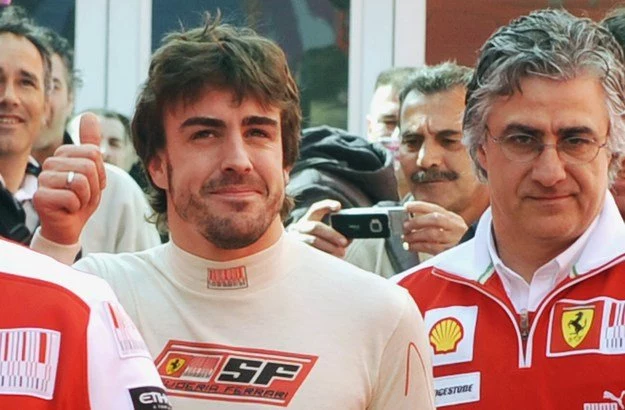 Kciuki Fernando Alonso są niezwykle cenne