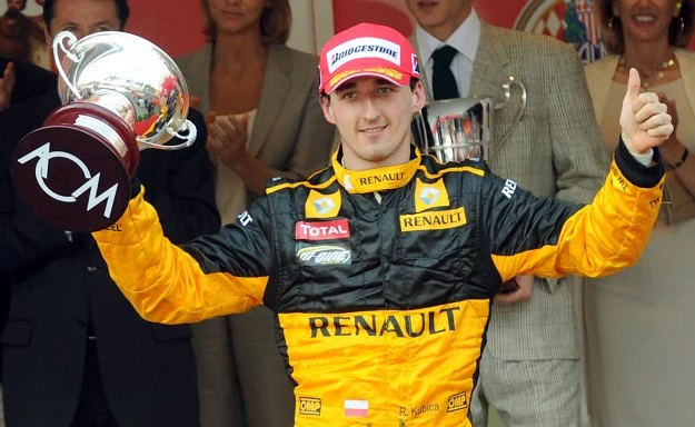 Robert Kubica stanął po raz 11. na podium