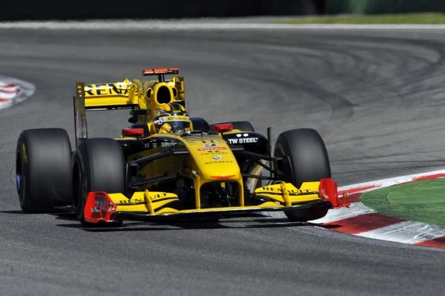 Robert Kubica na torze Monza