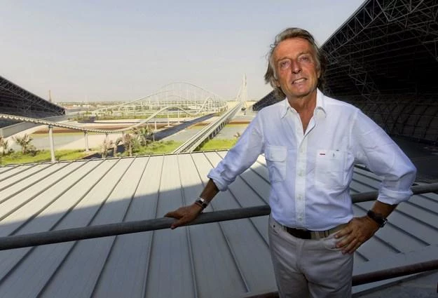 Prezydent Ferrai Luca di Montezemolo