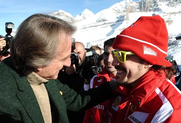 Luca di Montezemolo i Fernando Alonso Luca di Montezemolo i Fernando Alonso