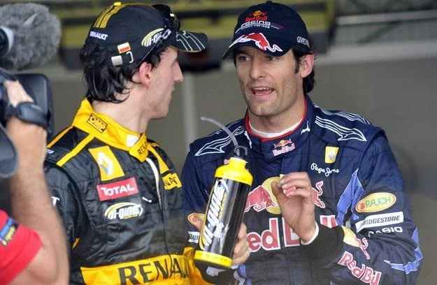 Robert Kubica i Mark Webber