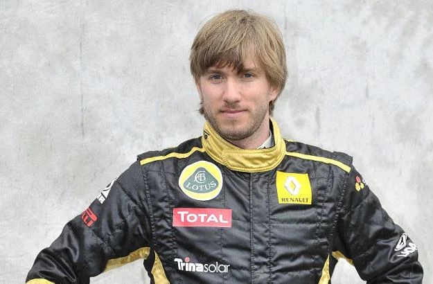 Nick Heidfeld w barwach Lotus Renault Nick Heidfeld w barwach Lotus Renault