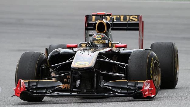 Nick Heidfeld z Lotus Renault