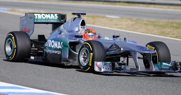 Michael Schumacher z teamu Mercedes GP