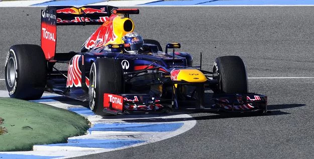 Sebastian Vettel w bolidzie Red Bulla