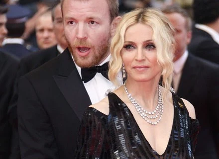 Madonna z Guyem Ritchie w Cannes, maj 2008 Madonna z Guyem Ritchie w Cannes, maj 2008