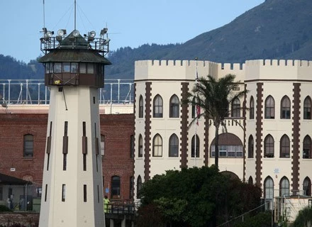 California State Prison w San Quentin. Wygląda niewinnie...