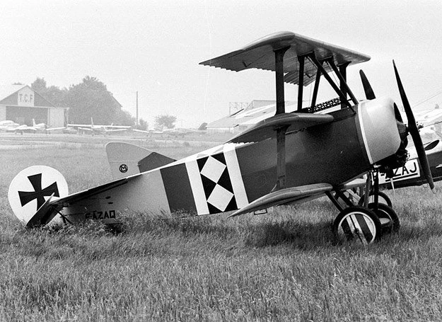 Fokker Dr.I. Dokładnie na takim trójpłatowcu postrach siał Czerwony Baron