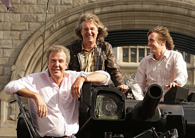 Szalona ekipa "Top Gear" (od lewej): Jeremy Clarkson, James May i Richard Hammond