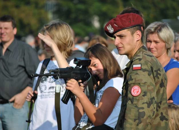 Zainteresowanie uzbrojeniem to nie jest wyłącznie męska domena/fot. Marcin Ogdowski